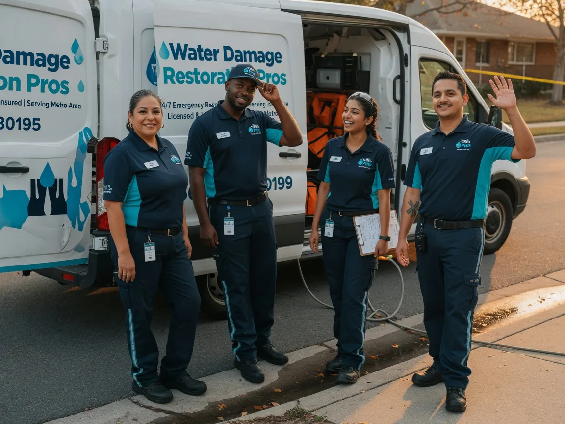 Water Damage Restoration company in Central City, PA