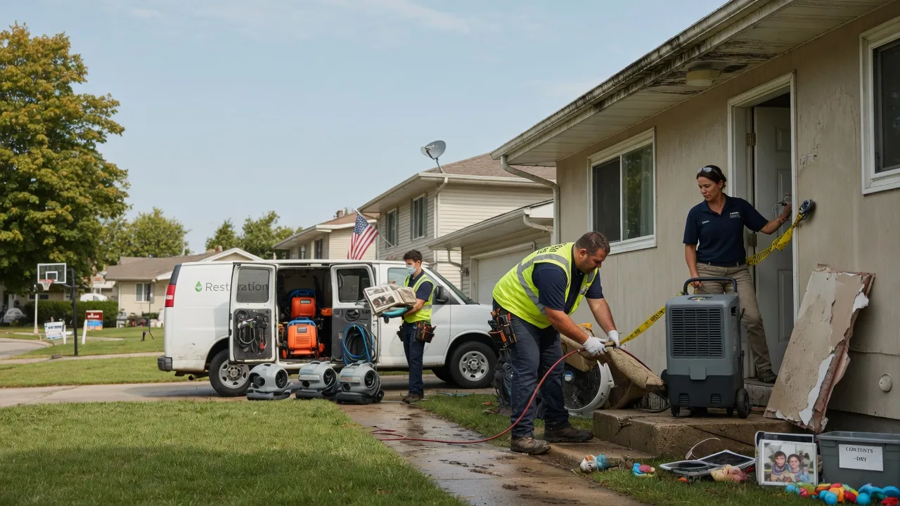 Water Damage Restoration in Central City, PA near me